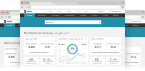 Spyfu dashboard seo marketing tool